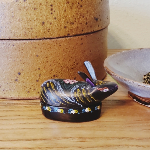 Hand Crafted Other - 🔥FINAL PRICE🔥 Mexican, hand painted, bunny